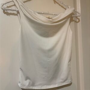 Chic White Women's Tank Top